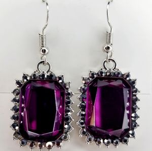 Purple Earrings